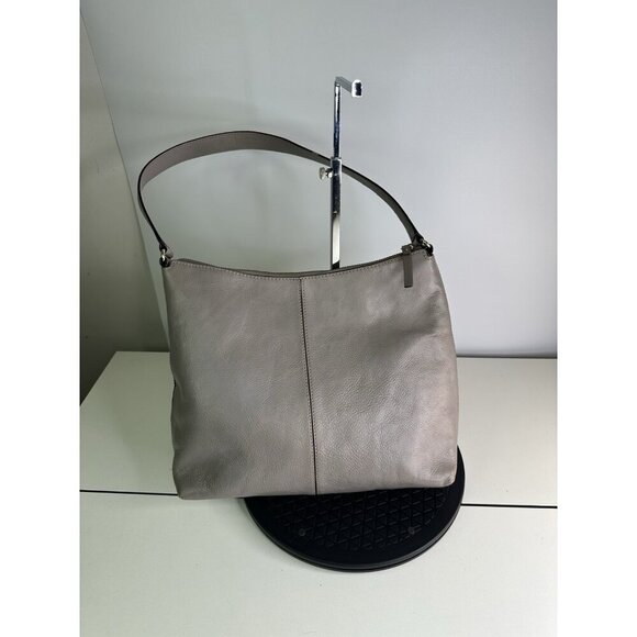 Kate Spade New York Leather Front Pocket Shoulder Handbag Purse Tan - Picture 5 of 11